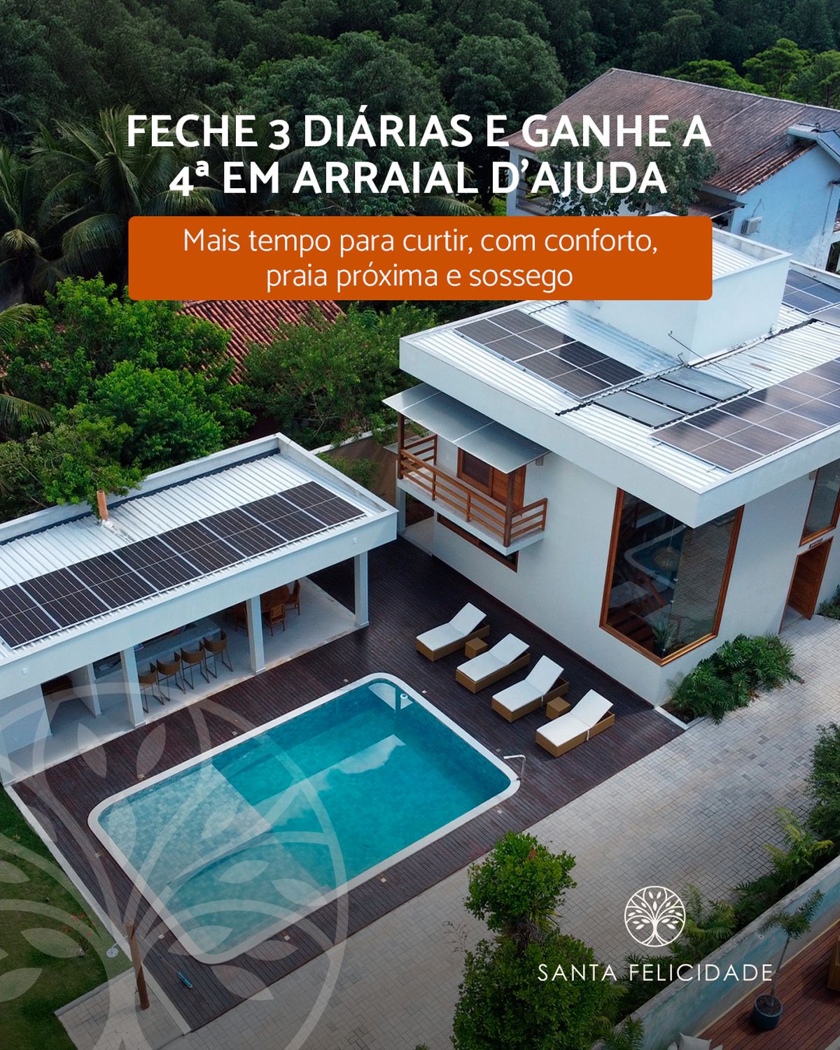 Feche 3 Diárias e Ganhe a 4ª