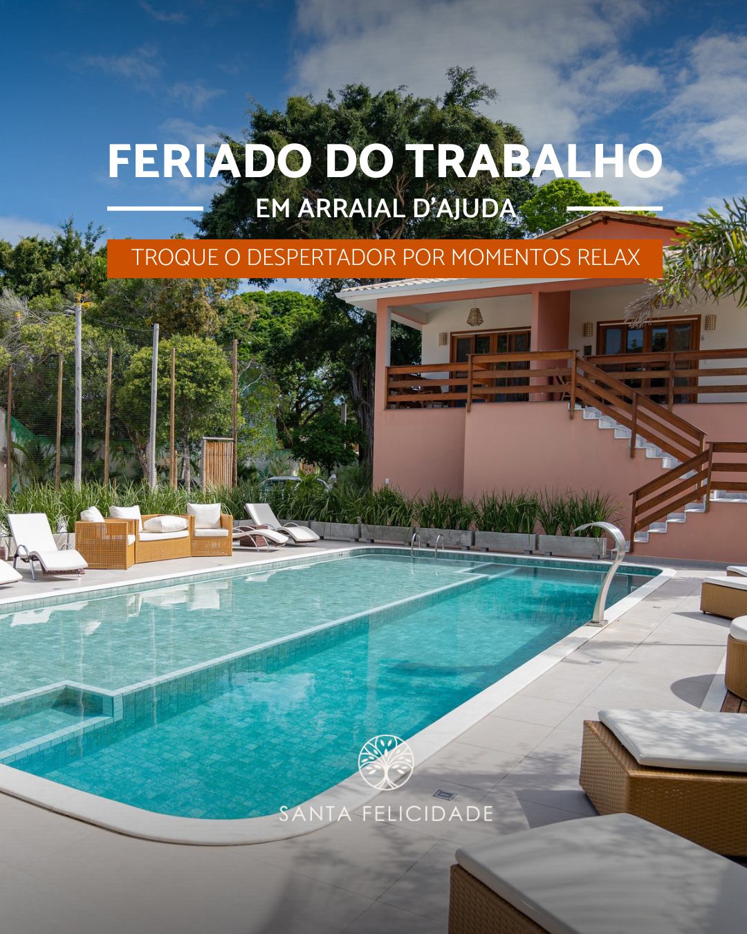 Feriado do Trabalho em Arraial d’Ajuda